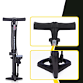 Miniatyrbillede 1 af 5: Dunlop Cykelpumpe med Trykmåler