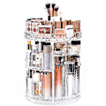 Miniatyrbillede 1 af 4: Makeup Organizer, 360 graders roterende kosmetisk opbevaring