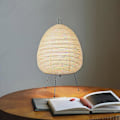 Miniatyrbillede 1 af 5: Bordlampe: Rispapir gulvlampe til soveværelse, arbejdsværelse, stue, bar - belysningsarmatur til hjemmedekor 3 farver lys A