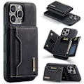 Miniatyrbillede 3 af 5: M2 Magnetisk Wallet Case til iPhone 16 Pro Max - Sort