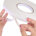 Miniatyrbillede 4 af 5: Dobbeltsidet PE-skumtape (5 ruller) Hvid S