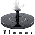 Miniatyrbillede 3 af 5: 2-pak Springvand med solceller 13 cm - Solcellefountain/vandspringvand