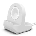 Miniatyrbilde 1 av 5: Laderstativ for smartklokke Apple Watch 1-6 Hvit