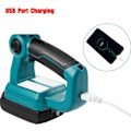 Miniatyrbild 5 av 5: REMAKE Utomhus Ficklampa med USB för Makita Batteri - 3 Tum Vertikal
