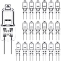 Miniatyrbilde 1 av 4: REMAKE G4 halogenlamper 10W 12V - Varmt hvitt - 20-pakning 10W 20stk 20stk