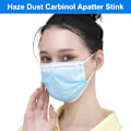 Miniatyrbillede 3 af 5: 100 stk. CE Munde- / Ansigtsmasker 3 Lag