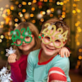 Miniatyrbilde 4 av 4: Nyttår 2024 Brilleglass Fotoboksrekvisitter God Jul Dekorasjoner Jul Navidad Gaver Nyttårsaften Festforsyninger Dekorasjoner 1 stk Rød