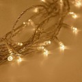 Miniatyrbillede 4 af 5: Fejelyse 10m 100 LED Batteridrevne Fejelyse til Indendørs Udendørs Jul Bryllup Fest Have Dekoration, Varmt Hvidt