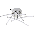 Miniatyrbilde 3 av 5: REMAKE 35W LED taklampe, buet design, 5 innebygde LED-er, 3500LM for stue/soverom hvit