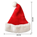 Miniatyrbild 5 av 5: 3x Tomtehatt Julhatt Juldag Kostym Klä Upp Plus DXGHC