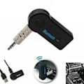 Miniatyrbillede 2 af 5: Bil Trådløs Bluetooth 3.5mm Aux Audio Modtager Musik Streaming Adapter Mikrofon Kit