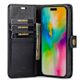 Pikkukuva 3 / 5: DG.MING 2-in-1 Magneettilompakko iPhone 16 Pro Musta