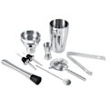 Miniatyrbilde 3 av 5: 8-delt cocktailsett, barsett, shaker 550 ml - Rustfritt stål