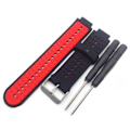 Miniatyrbillede 4 af 4: Universal Garmin Forerunner Urremærke - Rød / Sort Rød