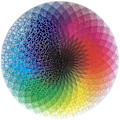 Pikkukuva 2 / 5: REMAKE Pyöreä Gradienttiväri Rainbow-palapeli 1000 osaa aikuisille