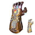 Miniatyrbillede 4 af 5: REMAKE Thanos Handsker til Børn Infinity Gauntlet med LED Lys Avengers 4 Cosplay Legetøj