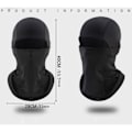 Miniatyrbilde 4 av 5: Balaclava / hjelmhette vindtett Lycra Svart