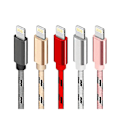 Miniatyrbillede 1 af 4: REMAKE 5 stk. 2m Flettet Lightning Kabler Opladnings- og Datakabel til iPhone 11 13 14