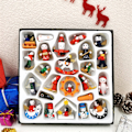 Miniatyrbild 1 av 3: Juldekorationer Julgåvoaskuppsättning 24 trädockor Julgranspynt
