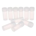 Miniatyrbillede 2 af 5: 100 stk. 5 ml plastikprøveglas med låg til skolekemitilbehør Hfmqv