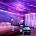 Miniatyrbillede 1 af 5: REMAKE Nordlys Galaxy projektionslampe Aurora projektor natlampe