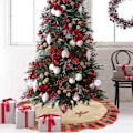 Miniatyrbild 2 av 5: Julklappsskjort i linne för julgranen - Premium julgran
