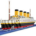 Miniatyrbild 2 av 4: REMAKE 1860 delar Titanic-formade modellbyggstenar Modellbyggsats