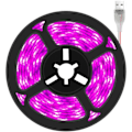Miniatyrbild 1 av 5: 5V 3 meter växtlampa LED växtlampor fullspektrum plantor blomma Phyto lampa för inomhus hydroponiska växter