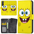 Pikkukuva 2 / 3: Samsung Galaxy S22 - Lompakko/Kuosi Spongebob monivärinen