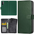 Miniatyrbillede 1 af 3: Huawei P30 Pro - Wallet Case/Shell Mørkegrøn Mørkegrøn