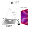 Miniatyrbilde 1 av 5: LED plantelampe 2000W Full Spectrum Hydroponisk Vekstlampe