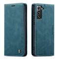 Miniatyrbillede 1 af 5: CaseMe Slim Wallet Etui Samsung Galaxy S21 FE Blå