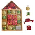 Miniatyrbild 1 av 5: Julgranskulor Set: Julgransdekorationer Kulor Oslåbara Hängande Färgade för Fest Bröllop Hemfest Utomhus Inomhus