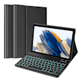 Miniatyrbillede 2 af 5: Etui med baggrundsbelyst tastatur til Samsung Galaxy Tab A7 Lite 8,7 tommer 2021
