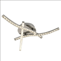 Miniatyrbilde 2 av 5: REMAKE Moderne 18W Krystall LED Taklampe for Stue og Soverom Innredning gul