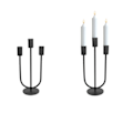 Miniatyrbilde 2 av 5: 2-pakks julelysstake for hjemmedekorasjon, bar, fest og bryllup