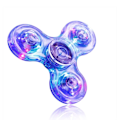 Pikkukuva 1 / 5: REMAKE pcs LED-valo Fidget Spinner - Kristalli sininen, Valo Fidget Fin