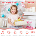 Miniatyrbild 3 av 5: Musikleksak med fjärrkontroll, baby, inlärning för pojkar eller flickor 6+ månader blå