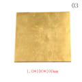 Miniatyrbilde 2 av 5: Messingplate, tynn folie, 1,0*100*100mm