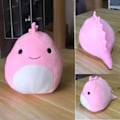 Pikkukuva 3 / 5: 20-25 cm Squishmallow Tyyny Plussi Pehmolelu VAALEANPUNAINEN JÄNISMÄNEN VAALEANPUNAINEN JÄNISMÄNEN