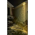 Miniatyrbilde 4 av 4: /#/Julepynt Utendørs lys Stjerne Juletrelys Ti/#/