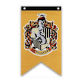 Pikkukuva 5 / 5: REMAKE 2024, Gryffindor Synttärijuhlatarvikkeet College Harry Lippu Bannerit Pojat Tytöt Lapset Potter Halloween Koriste 4kpl 75*125 Cm