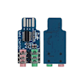 Miniatyrbillede 4 af 5: Driverfrit USB-lydkort Computer Eksternt lydkortmodul Laptop-lydkort CM108 USB-lydkort Chipudskiftning