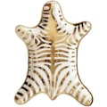 Miniatyrbilde 2 av 5: REMAKE Zebrastripete Smykkeskål Keramisk Skål Tallerkener Gullbelagt 5,9\"