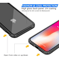 Pikkukuva 5 / 5: iPhone X/XS -kotelo näytönsuojalla, musta