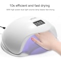 Miniatyrbillede 3 af 5: 48w UV/LED lampe med timerfunktion Hvid