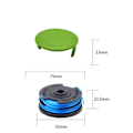 Miniatyrbilde 5 av 5: Trimmer Spole for Greenworks G40LT/G40LTK2/G40LTK2x/2101507/2101507UA Flerfarget