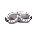 Miniatyrbild 3 av 3: REMAKE Flygoggles ingår! B/L Gammaldags Retro pilotkeps i läder. brun