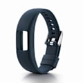 Miniatyrbild 2 av 4: Silikonarmband för Garmin VivoFit 4, 23cm - Mörkblå Blå