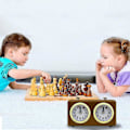 Miniatyrbild 4 av 5: REMAKE Mekanisk schackklocka analog för schackspel Timer Klockor Timer Inga batterier behövs